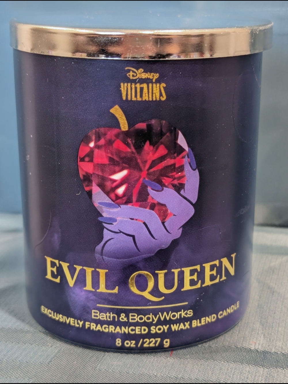 🆕 BATH &BODY WORKS "Evil Queen" Disney Villains Single Wick Candle Ltd Ed